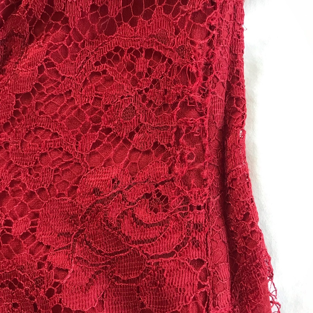 Dolce & Gabbana Red Midi Dress - Picture 6 of 8